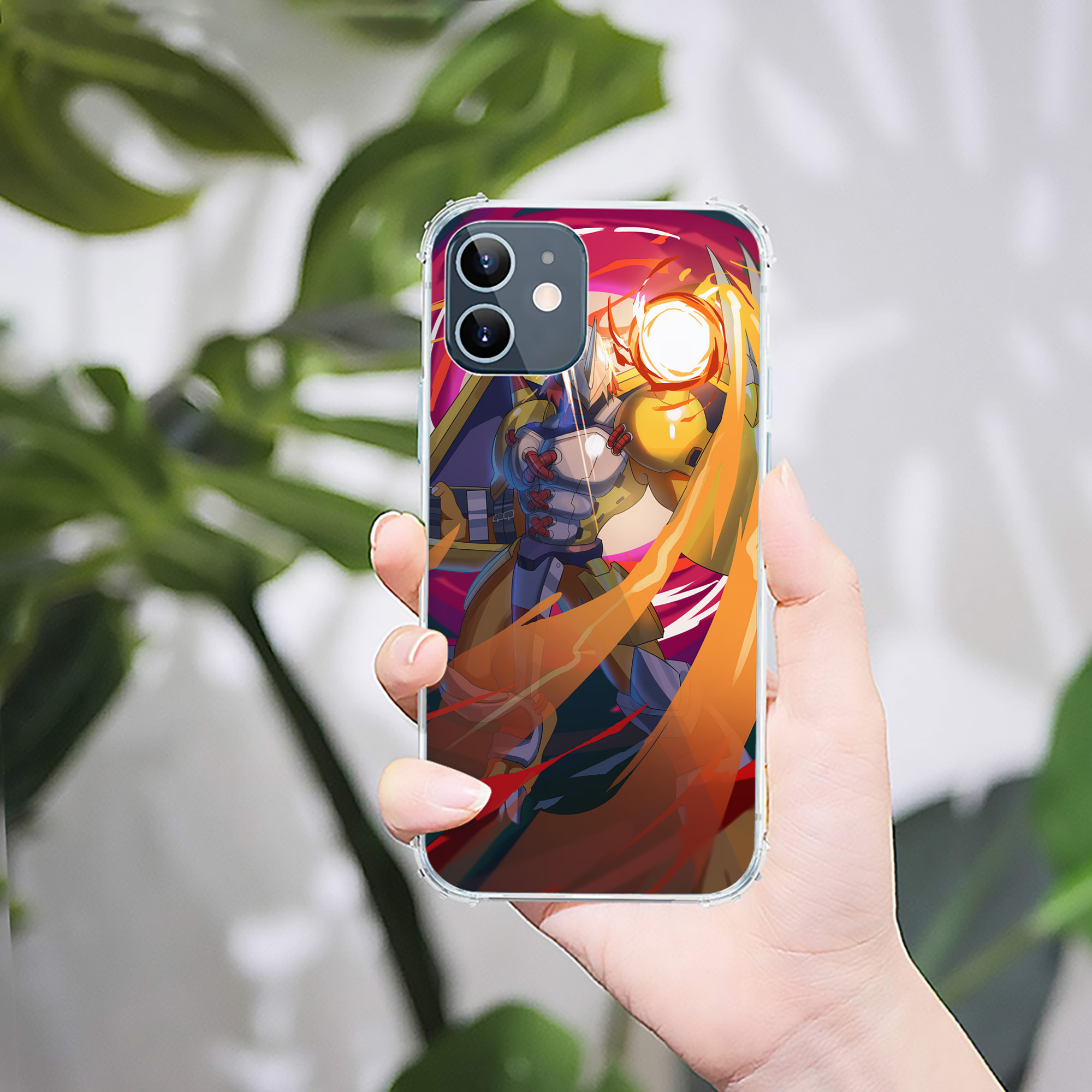（画像用） Digimon デジタルモンスター/デジモン 【iPhone 12シリーズ対応】透明スマホケース（クリアソフトケース）